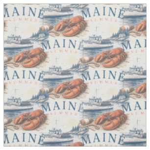 Tissu Amusement d'été homard du Maine Thunder_Cove