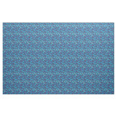 Tissu Ananas bleus de colorant de cravate (Yard)