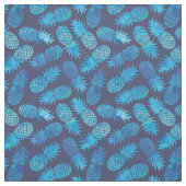 Tissu Ananas bleus de colorant de cravate (Échantillon)