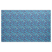 Tissu Ananas bleus de colorant de cravate (Fat Quarter)