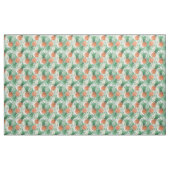 Tissu Ananas, couple doux. (Yard)