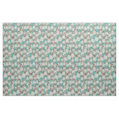 Tissu ananas mer turquoise (Yard)