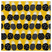 Tissu Ananas noir (Fermer)