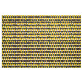 Tissu Ananas noir (Fat Quarter)