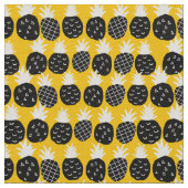 Tissu Ananas noir (Détail)