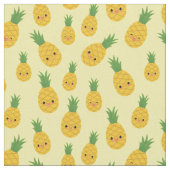 Tissu Ananas souriant (Fermer)