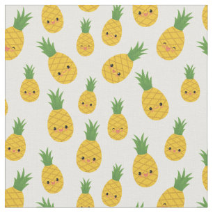 Tissu Ananas souriant