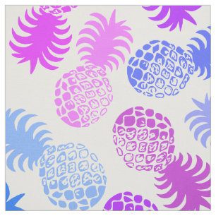 Tissu Ananas tropical de Momona Hawaiian