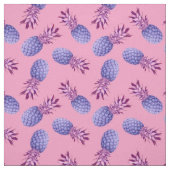 Tissu Ananas violet (Échantillon)