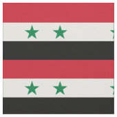 Tissu Ancien drapeau de Syrie (Fermer)