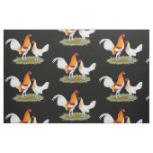 Tissu Ancien jeu anglais Bantam : Red Pyle (Fat Quarter)