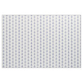 Tissu Ancrage marin bleu et blanc (Yard)
