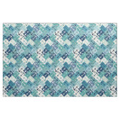 Tissu ancre bleu chevron (Fat Quarter)