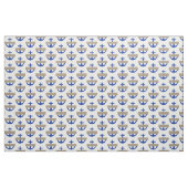 Tissu Ancre bleu & rayures + vos idées (Yard)