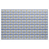 Tissu Ancre or & rayures + vos idées (Yard)