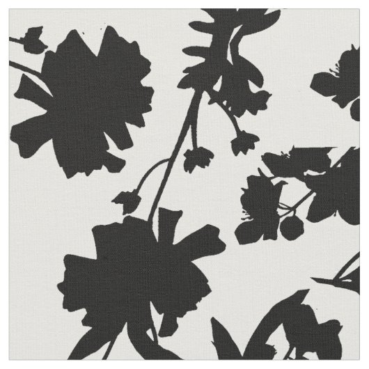 Tissu Andreya noir et blanc (Fermer)