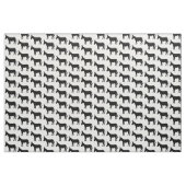 Tissu Âne en silhouette (Yard)