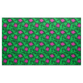 Tissu Anémone de William Morris, vert vert et fuchsia (Yard)