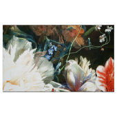TISSU ANÉMONES ROUGES ROSE FLEURS BLANCHES, BOUTTERFLY E (Fat Quarter)