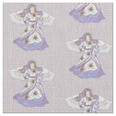Tissu Ange à fleurs de lilly (Fermer)