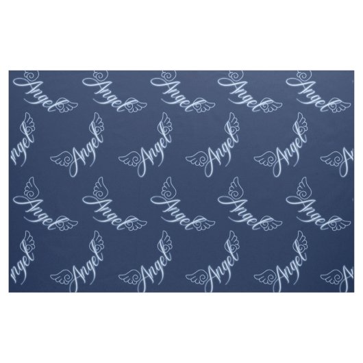 Tissu Ange de Falln avec des ailes (Yard)