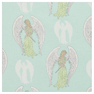 Tissu Ange déchiré en lambeaux