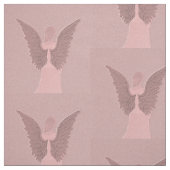 Tissu Ange gardien rose (Échantillon)