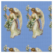 Tissu Ange vintage de Pâques (Fermer)