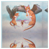 Tissu Angel Chat et Souris Fabricant miroir (fermé)