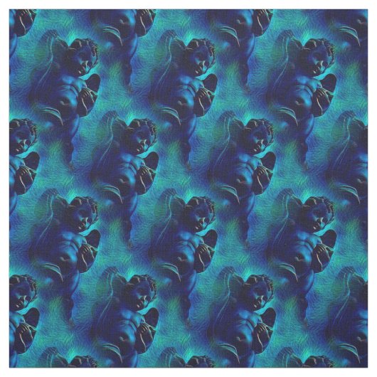 Tissu Angel Cherub Baby (Échantillon)