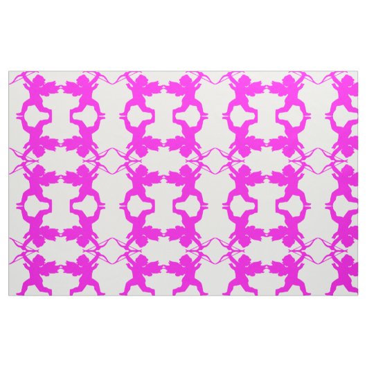 Tissu Angel de fille rose (Fat Quarter)