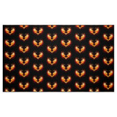 Tissu Angel Fire Heart with Wings (Fat Quarter)