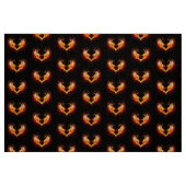 Tissu Angel Fire Heart with Wings (Fat Quarter)