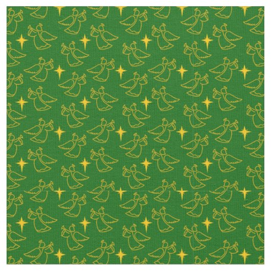 Tissu Anges de Noël (Fermer)