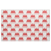Tissu Angkor Vat Cambodgien / Drapeau Khmer avec une dev (Fat Quarter)