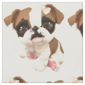 Tissu anglais de bouledogue (Fermer)