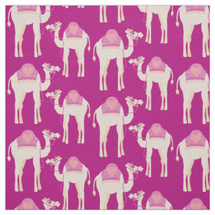 Tissu animal graphique de rose de bosse de coeur
