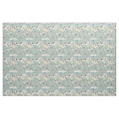 Tissu animals of the world nursery map - mint  (Fat Quarter)