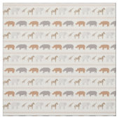 Tissu Animaux africains motif 1 (Échantillon)