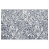 Tissu animaux canadiens marine blanc (Fat Quarter)