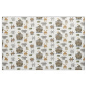 Tissu Animaux d'arche Noahs Primitifs (Yard)