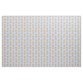 Tissu Animaux de bois sur bleu clair (Yard)