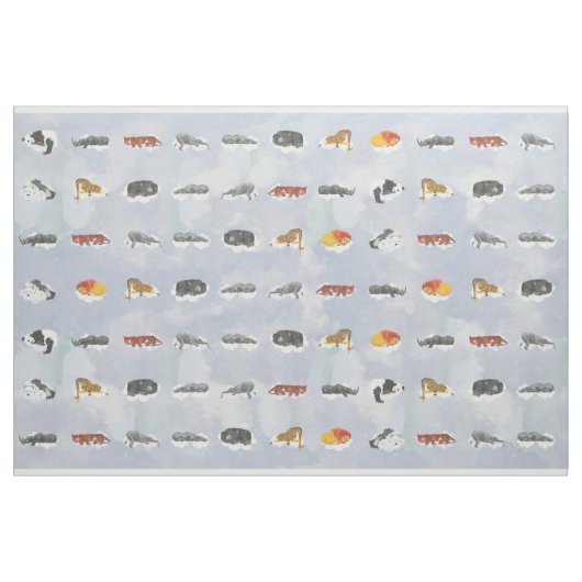 Tissu Animaux de sommeil pour piquer (Yard)
