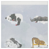 Tissu Animaux de sommeil pour piquer (Échantillon)