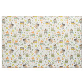 Tissu Animaux folksy branchés (Fat Quarter)