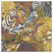 Tissu Animaux sauvages (Fermer)