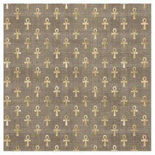 Tissu Ankh égyptien
