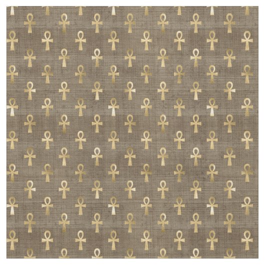 Tissu Ankh égyptien (Fermer)