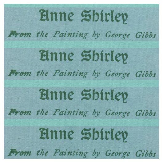 Tissu Anne/George Gibbs (Fermer)