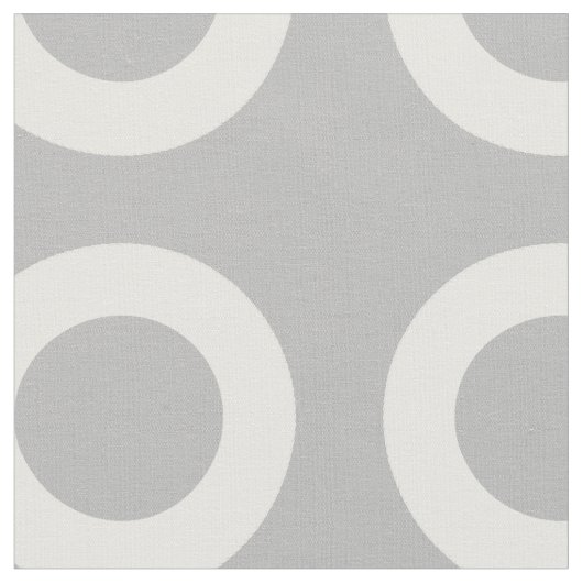 Tissu anneaux monochromatiques minimalistes (Fermer)